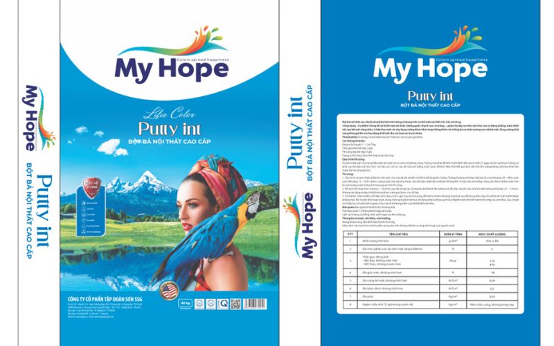 Công ty Sơn Myhope Việt Nam là một đơn vị cung cấp bột bả uy tín và chất lượng