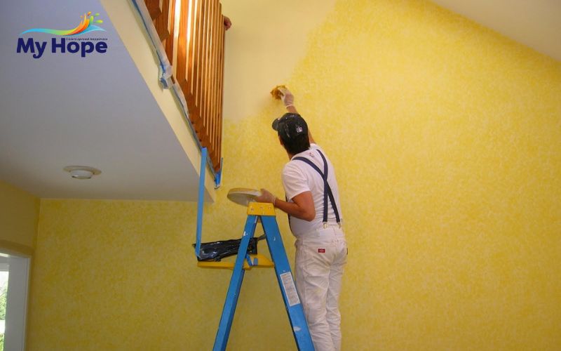 Quy trình sơn nhà được gói gọn trong 5 bước cơ bản