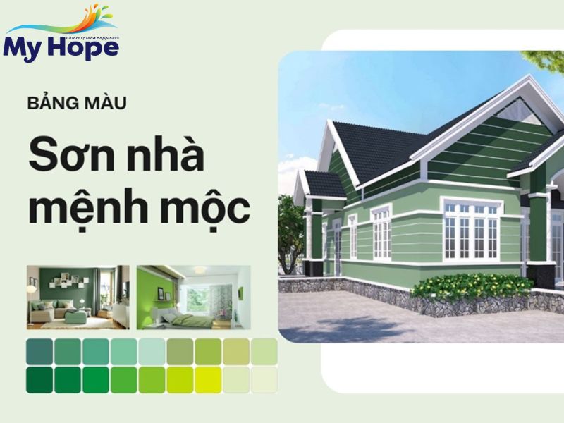  Cách chọn màu sơn trong nhà đẹp
